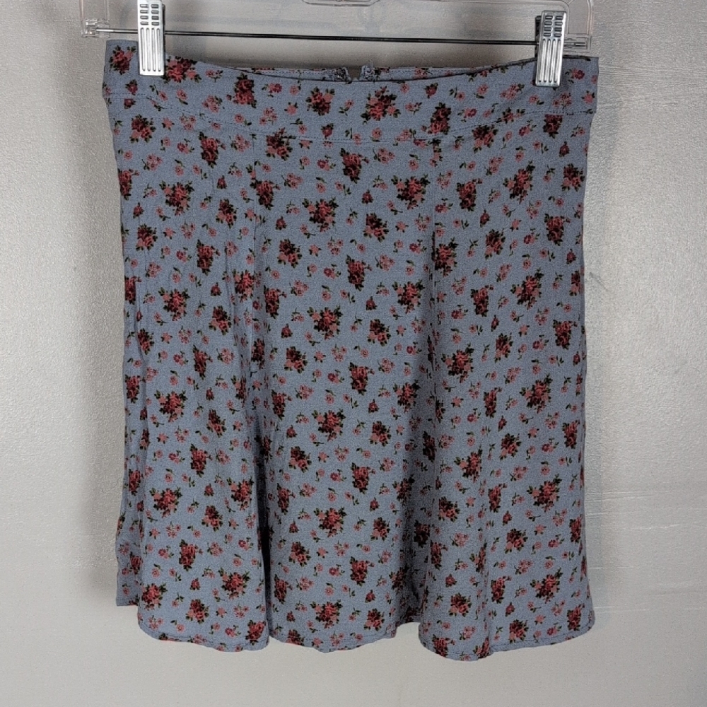 Reformation Ditsy Floral Print Mini Skirt